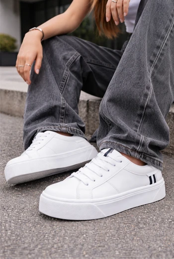 ZAPATILLAS URBAN CLEAN MINIMALISTA BLANCAS