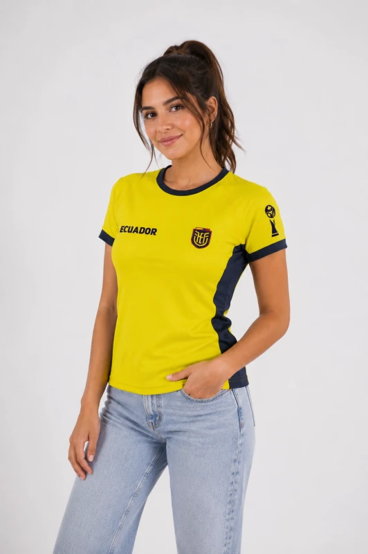 CAMISETA SELECCIÓN ECUATORIANA DE FÚTBOL MUJER
