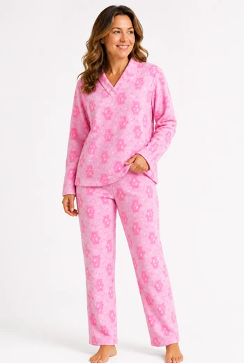PIJAMA TERMICA PALO DE ROSA